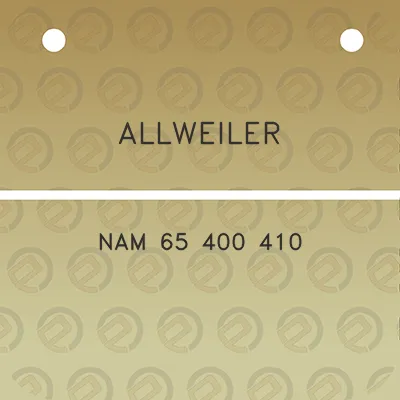 allweiler-nam-65-400-410