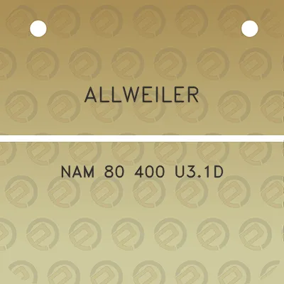 allweiler-nam-80-400-u31d