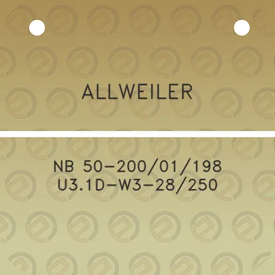 allweiler-nb-50-20001198-u31d-w3-28250