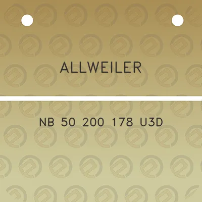 allweiler-nb-50-200-178-u3d