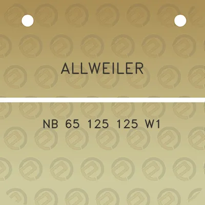 allweiler-nb-65-125-125-w1