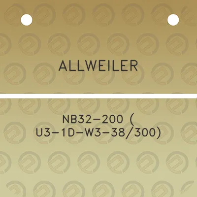 allweiler-nb32-200-u3-1d-w3-38300