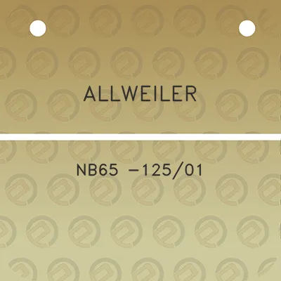 allweiler-nb65-12501