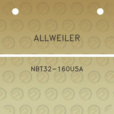 allweiler-nbt32-160u5a