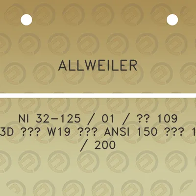 allweiler-ni-32-125-01-109-u3d-w19-ansi-150-19-200