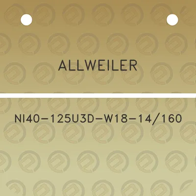 allweiler-ni40-125u3d-w18-14160