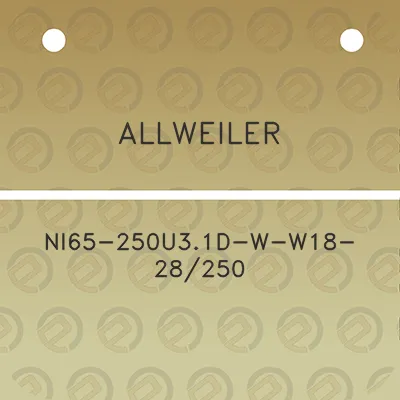 allweiler-ni65-250u31d-w-w18-28250