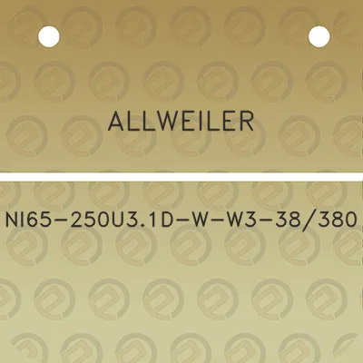 allweiler-ni65-250u31d-w-w3-38380