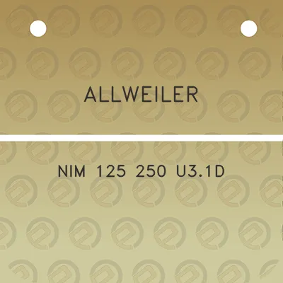 allweiler-nim-125-250-u31d