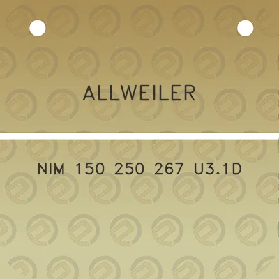 allweiler-nim-150-250-267-u31d