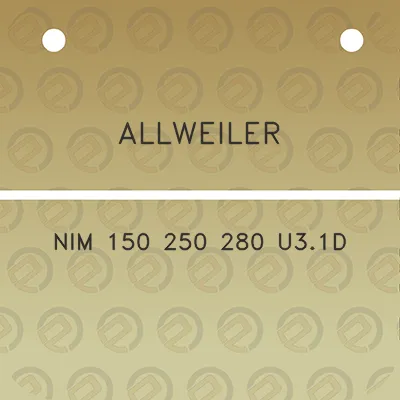 allweiler-nim-150-250-280-u31d