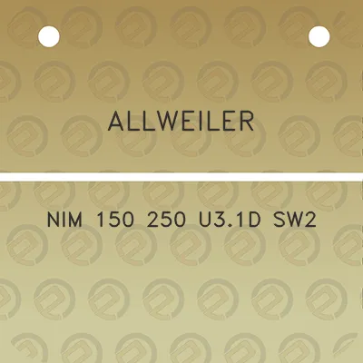 allweiler-nim-150-250-u31d-sw2