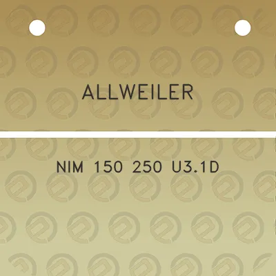 allweiler-nim-150-250-u31d