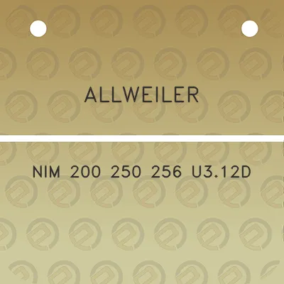 allweiler-nim-200-250-256-u312d