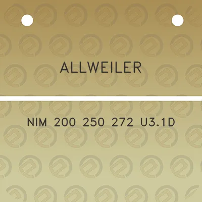 allweiler-nim-200-250-272-u31d