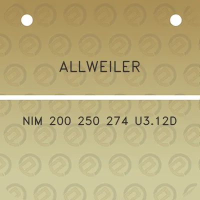 allweiler-nim-200-250-274-u312d