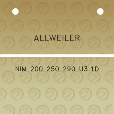 allweiler-nim-200-250-290-u31d