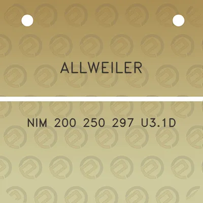 allweiler-nim-200-250-297-u31d