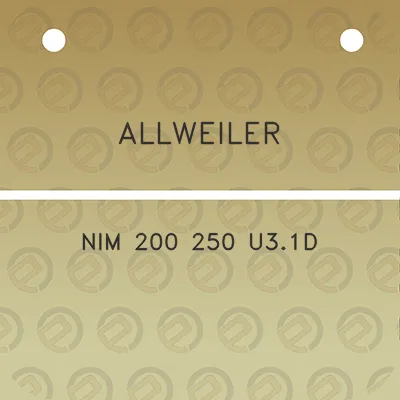 allweiler-nim-200-250-u31d