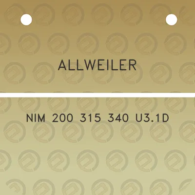 allweiler-nim-200-315-340-u31d