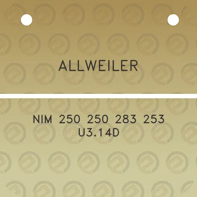 allweiler-nim-250-250-283-253-u314d