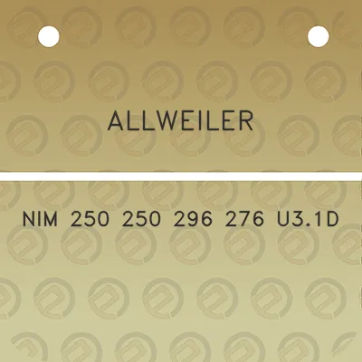 allweiler-nim-250-250-296-276-u31d