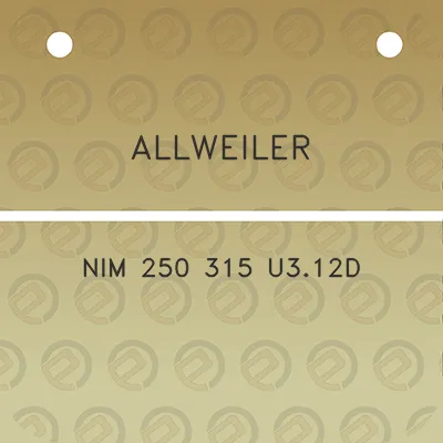 allweiler-nim-250-315-u312d