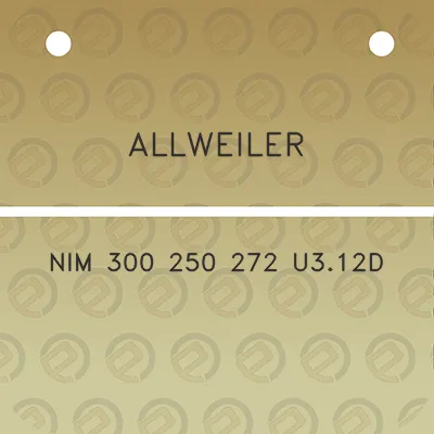 allweiler-nim-300-250-272-u312d