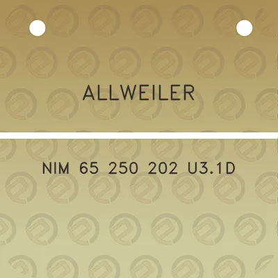 allweiler-nim-65-250-202-u31d