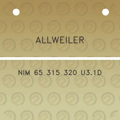 allweiler-nim-65-315-320-u31d