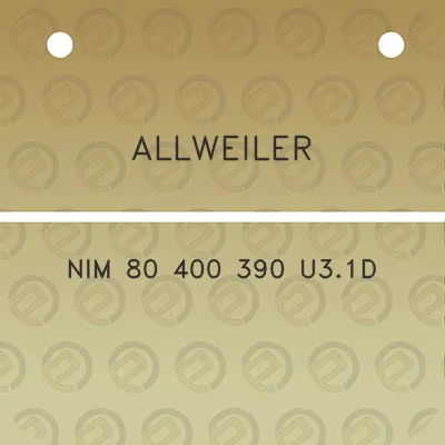 allweiler-nim-80-400-390-u31d