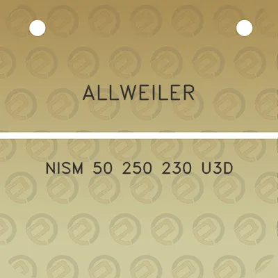 allweiler-nism-50-250-230-u3d