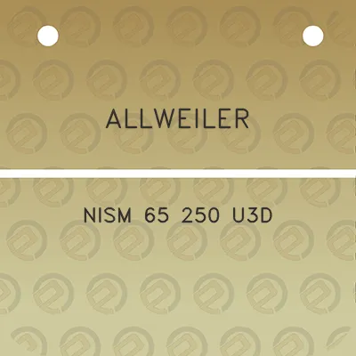 allweiler-nism-65-250-u3d