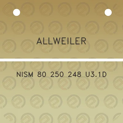 allweiler-nism-80-250-248-u31d