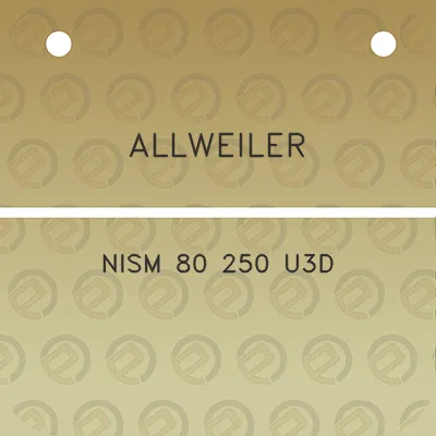 allweiler-nism-80-250-u3d