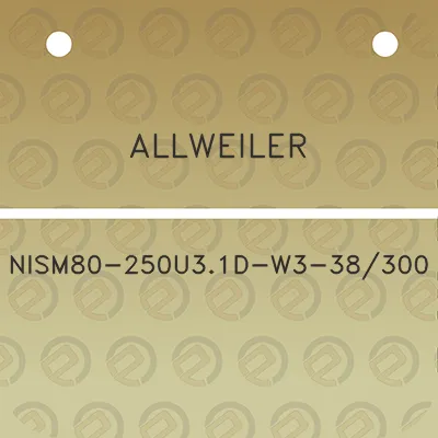 allweiler-nism80-250u31d-w3-38300