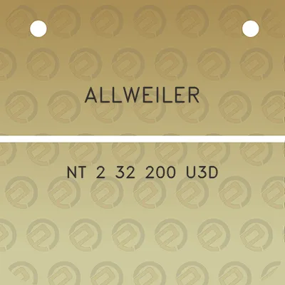 allweiler-nt-2-32-200-u3d