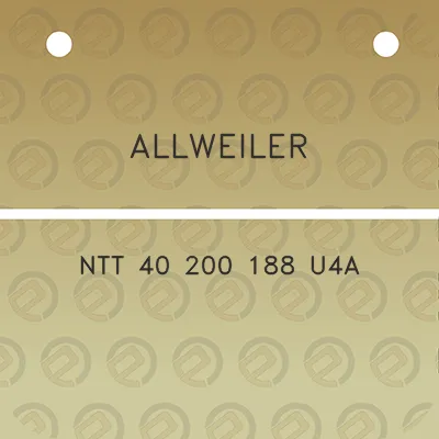 allweiler-ntt-40-200-188-u4a