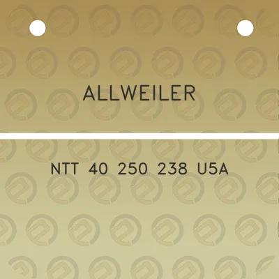 allweiler-ntt-40-250-238-u5a