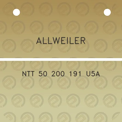 allweiler-ntt-50-200-191-u5a