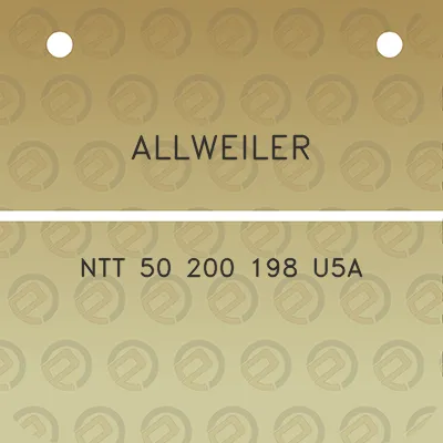 allweiler-ntt-50-200-198-u5a