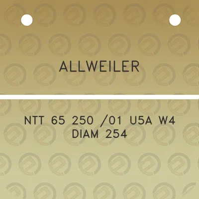 allweiler-ntt-65-250-01-u5a-w4-diam-254