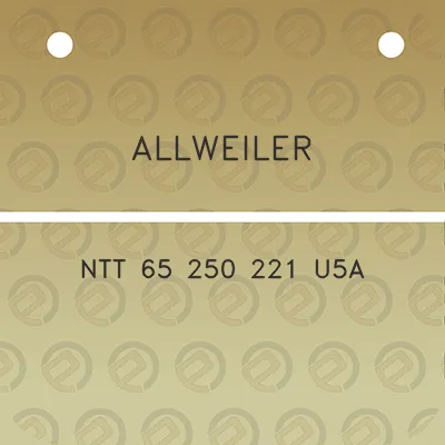 allweiler-ntt-65-250-221-u5a