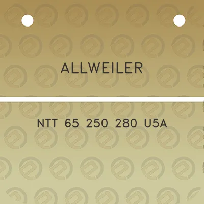 allweiler-ntt-65-250-280-u5a