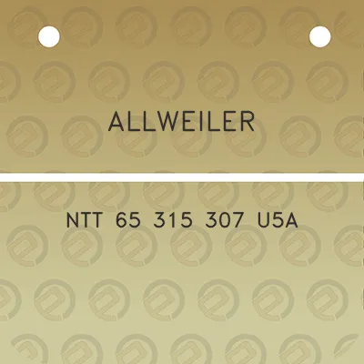 allweiler-ntt-65-315-307-u5a