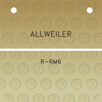 allweiler-r-rm6