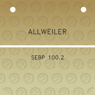 allweiler-sebp-1002