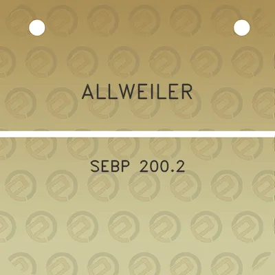 allweiler-sebp-2002