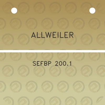 allweiler-sefbp-2001