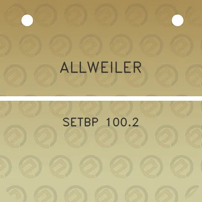 allweiler-setbp-1002